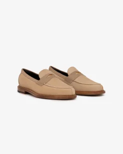 Aimé Leon Dore Suede Queens Crest Loafer> Footwear