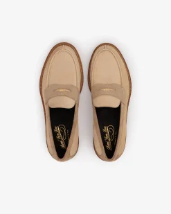 Aimé Leon Dore Suede Queens Crest Loafer><noscript><img width=
