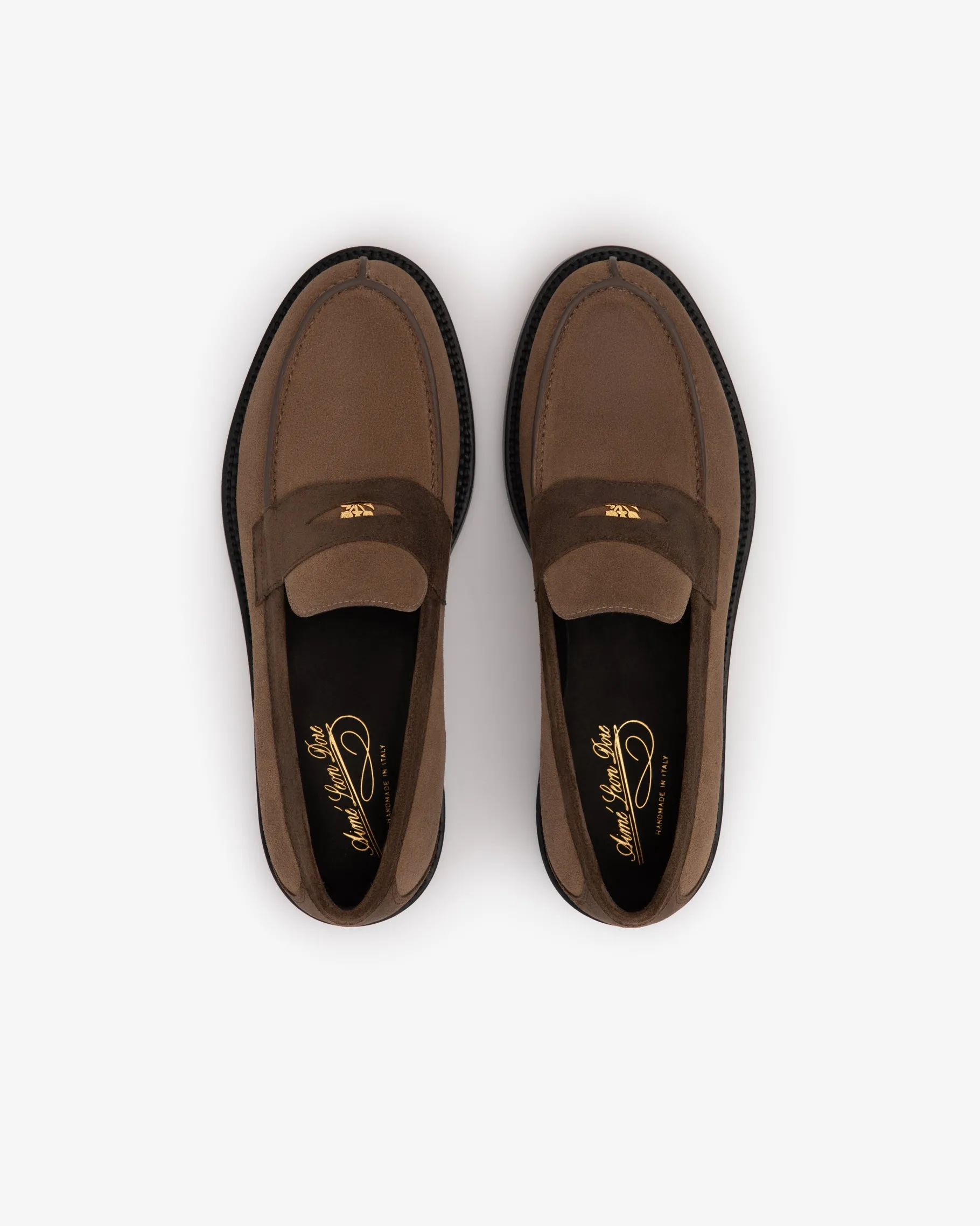 Aimé Leon Dore Suede Queens Crest Loafer> Footwear