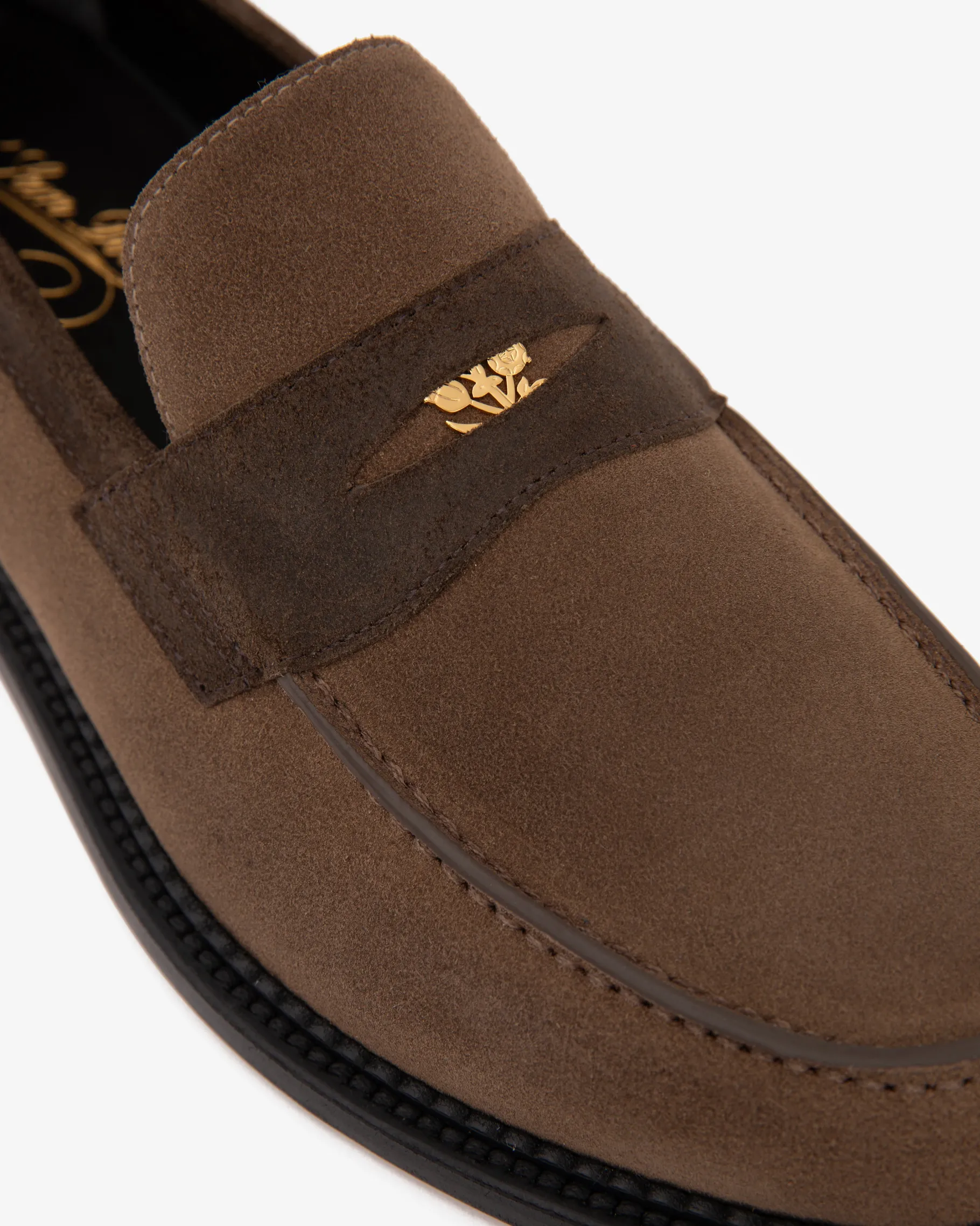Aimé Leon Dore Suede Queens Crest Loafer> Footwear