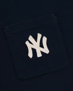 Aimé Leon Dore Yankees Chainstitch Pocket Tee><noscript><img width=
